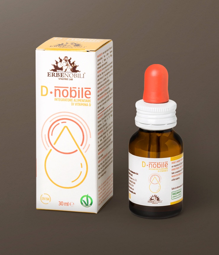 Erbenobili packaging D-nobile vitamina D
